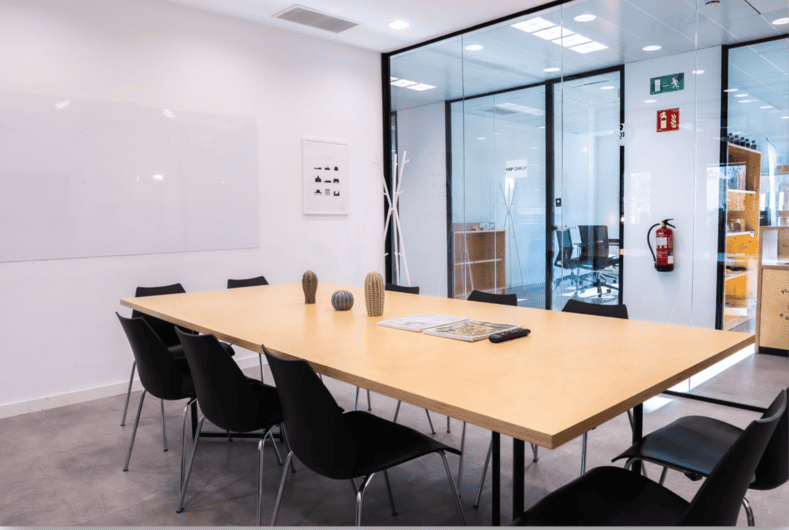 Sala de reunión en Talent Garden Barcelona